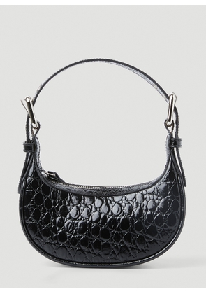 BY FAR Soho Circular Mini Shoulder Bag - Woman Handbags Black One Size