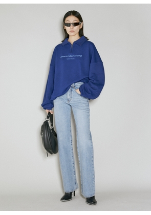 Alexander Wang Crystal Sweater, Woman Sweatshirts Grey Xs