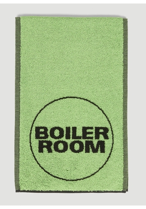 Boiler Room Sweat Towel - Man Textiles Green One Size