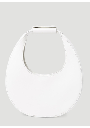 Staud Mini Moon Shoulder Bag - Woman Handbags White One Size