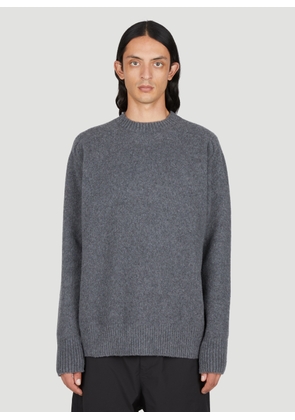 OAMC Whistler Wool Sweater - Man Knitwear Grey M