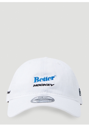 Better Gift Shop X New Era Hockey Baseball Cap - Man Hats White One Size