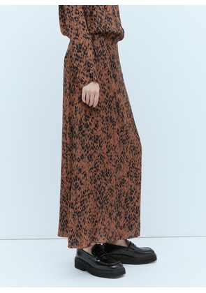 A.P.C. Jupe Maggie Midi Skirt - Woman Skirts Brown Eu - 36