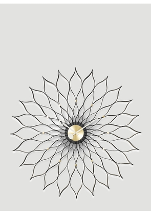 Vitra Sunflower Clock -  Decorative Objects Black One Size