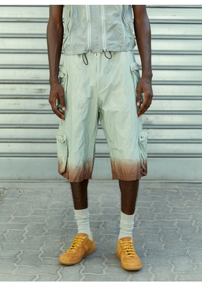 Charlie Constantinou Multi Pocket Cargo Bermuda Shorts - Man Shorts Blue S - M