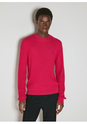 Kiko Kostadinov Sorelle Anchor Sweater - Man Knitwear Pink Eu - 52
