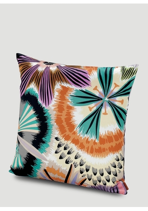 MissoniHome Passiflora Giant Print Small Cushion -  Textiles Multicolour One Size