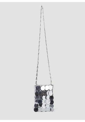 Paco Rabanne Sparkle Mini Shoulder Bag - Woman Shoulder Bags Silver One Size
