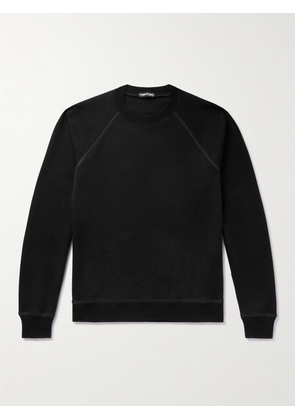TOM FORD - Cotton-Jersey Sweatshirt - Men - Black - IT 46