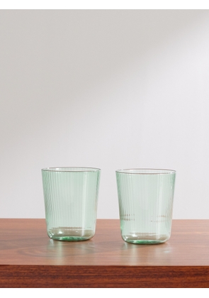 RD.LAB - Luisa Set of Two Water Glasses - Men - Green