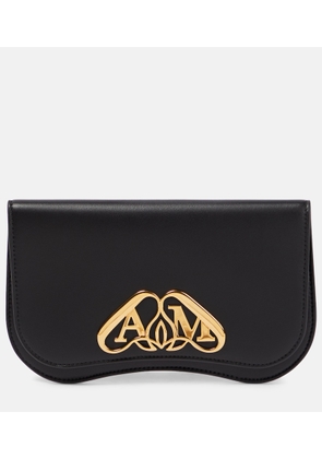 Alexander McQueen Leather phone pouch