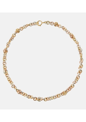 Spinelli Kilcollin Serpens 18kt gold, rose gold and sterling silver chain necklace