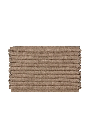 AYTM Redono Door Mat in Taupe - Taupe. Size all.