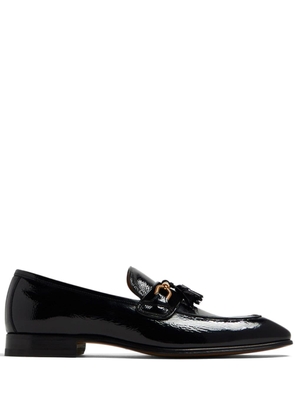 TOM FORD horsebit patent-leather loafers - Black