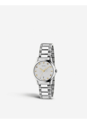 YA126572 G-Timeless stainless steel watch
