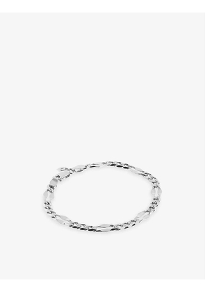 Dean large sterling-silver chain bracelet