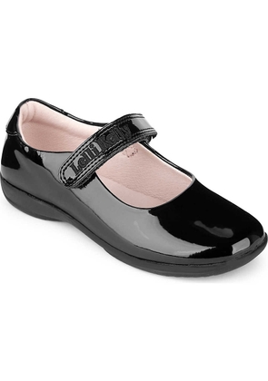Patent-leather school shoes