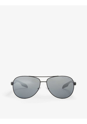PS53P pilot-frame sunglasses