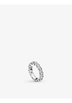Romance Alliances 18ct white-gold and 3.5 ct brilliant-cut diamond ring