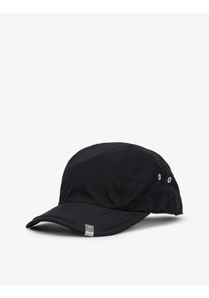 Lightercap curved-peak woven baseball cap