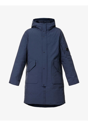 Micro-M down-padded woven parka
