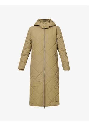 Tania quilted padded recycled-polyester coat