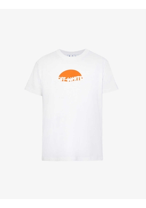 Sunset Holiday graphic-print cotton-jersey T-shirt