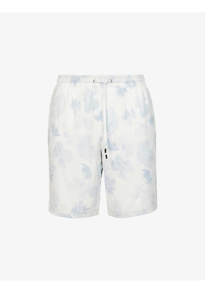Micah floral-print woven shorts