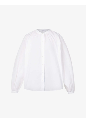 Relaxed-fit cotton-poplin shirt