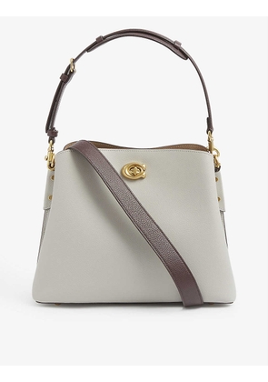 Willow leather cross-body and shoulder bag
