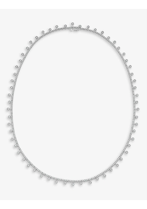Dewdrop necklace in white gold