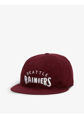 Seattle Rainiers logo-embroidered cotton cap