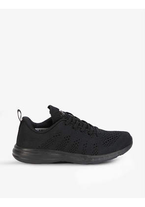 Techloom Pro branded woven trainers