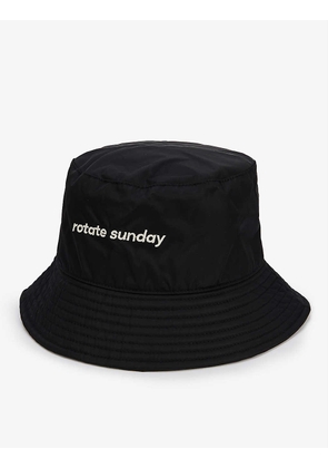 Bianca logo-embroidered recycled-nylon bucket hat