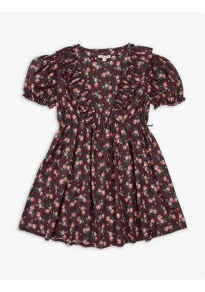 Orca floral cotton dress 3-12 years