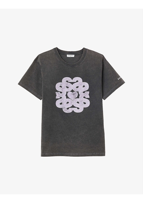 Chipel logo-print organic-cotton T-shirt