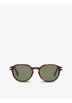 DiorBlackSuit R21 round-frame sunglasses