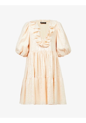 Imperio organic-cotton-blend mini dress