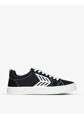 Men’s Catiba Pro low-top suede and canvas trainers