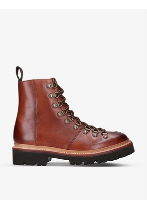 Nanette lace-up leather hiking boots