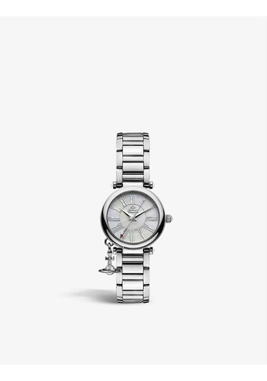 VV006PSLSL Mother Orb stainless-steel quartz watch