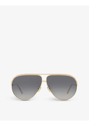 EverDior A1U metal pilot-frame sunglasses