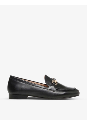 Grange snaffle-trim leather loafers