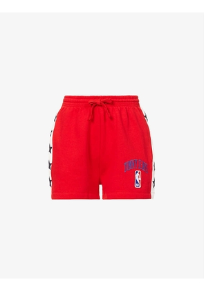 Tommy Jeans x NBA mid-rise cotton shorts