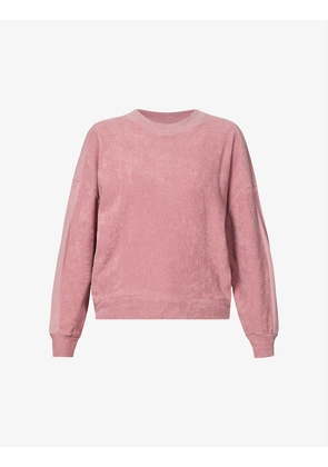 Lyle relaxed-fit cotton-towelling sweatshirt