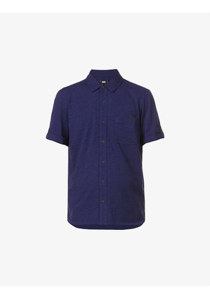 Braydens marled regular-fit cotton shirt