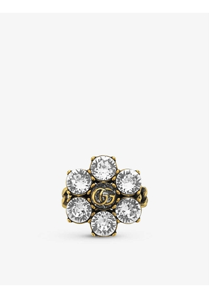 GG Marmont crystal ring