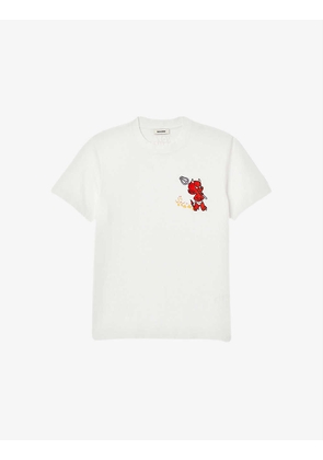 Hot Stuff graphic-print cotton T-shirt