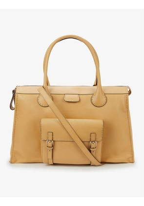 Edith leather holdall bag