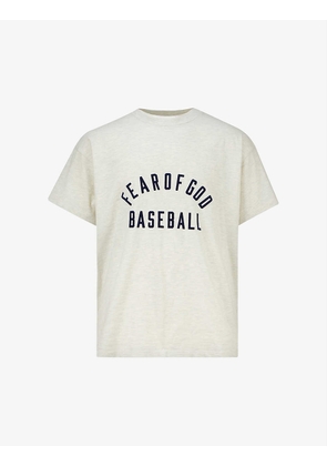 Baseball logo-print cotton-jersey T-shirt